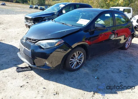 2015 Toyota Corolla Le Plus из США, поврежденный, VIN 2T1BURHEXFC380559